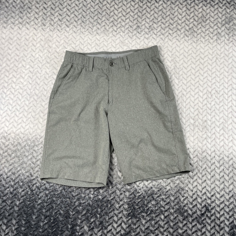 Under Armour Men's 32 Match Play Golf Shorts Gray Loose Heatgear